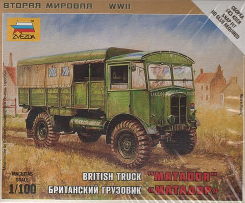 British Truck Matador - 1:100 - Zvezda - 6175 - @