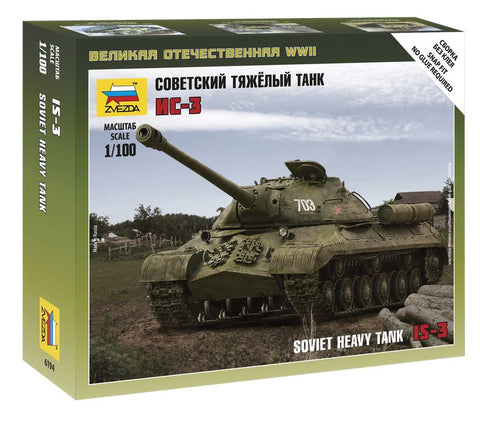 Soviet Heavy Tank IS-3 - 1/100 - Zvezda - 6194 - @