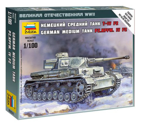 Zvezda - 6251 - Pz.Kpfw.IV Long Gun - 1:100