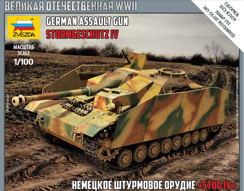 Zvezda - 6284 - Sturmgeschutz/StuG.IV - 1:100