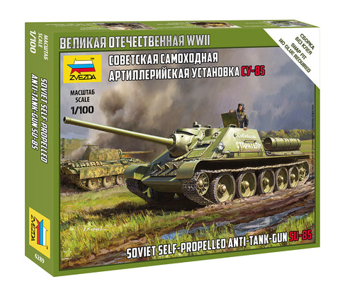 Zvezda - 6289 - Soviet SU-85 - 1:100