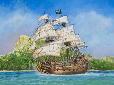 Zvezda - 6514 - Black Swan Pirate Ship - 1:350