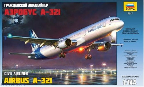 Zvezda - 7017 - Airbus A321 - 1:144