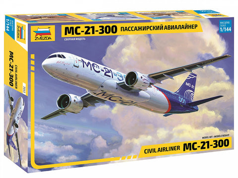 Zvezda - 7033 - Irkut MC-21 Civilian Plane - 1:144