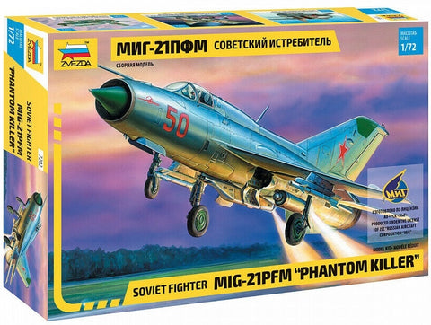 Zvezda 7202 - Mikoyan MiG-21PFM - 1:72