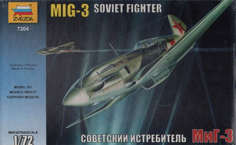 Mikoyan MiG-3 - 1:72 - Zvezda - 7204 - @