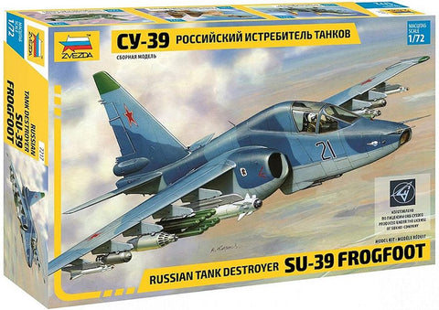 Zvezda - 7217 - Sukhoi Su-39 - 1:72