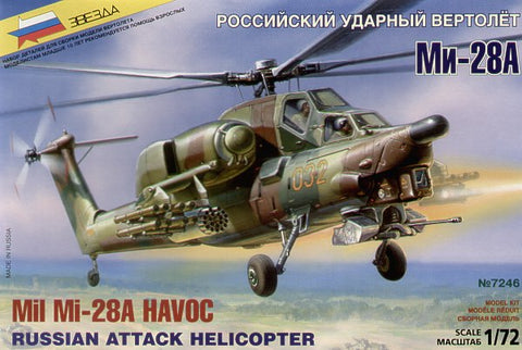 Zvezda 7246 - Mil Mi-28A 'Havoc'  - 1:72