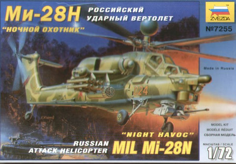 Zvezda - 7255 - Mil Mi-28N - 1:72