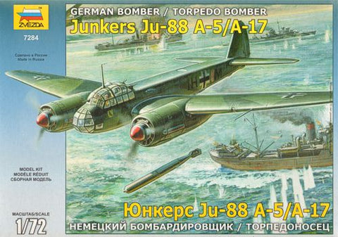 Zvezda - 7284 - Junkers Ju-88A-17/A-5 - 1:72