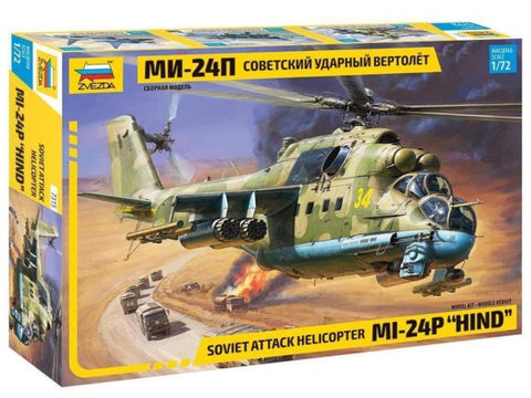 Zvezda 7315 - MiL Mi-24P Hind F Attack Helicopter - 1:72