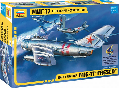 Zvezda - 7318 - Mikoyan MiG-17F Fresco - 1:72