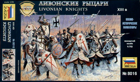 Zvezda - 8016 - Livonian Knights XIIB - 1:72