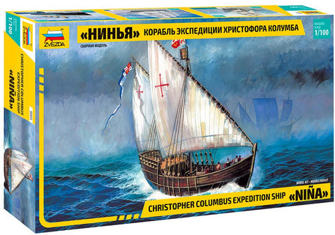 Zvezda - ZVE9005 - Nina. Christopher Columbus Expedition Ship - 1:100