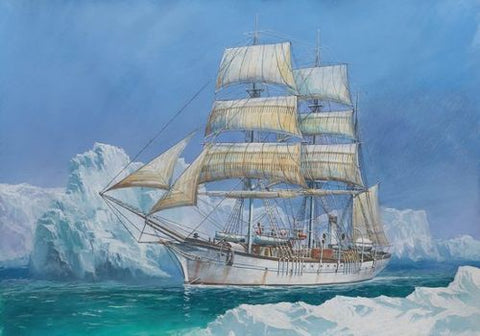 Zvezda - 9012 - Pourquoi Pas sailing ship - 1:100