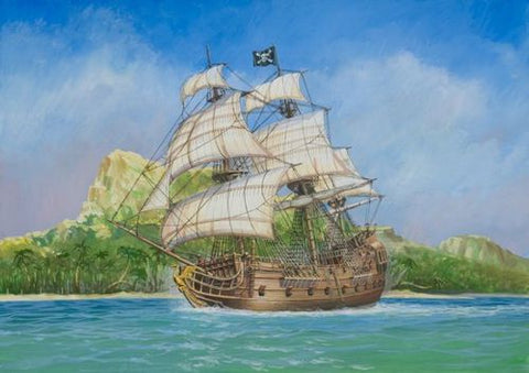 Zvezda - 9031 - Pirate Ship 'Black Swan' - 1:72
