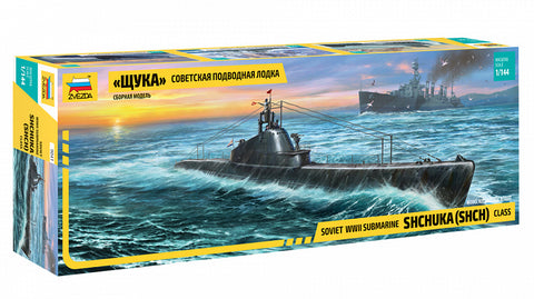 Zvezda - 9041 - Shchuka Class Russian Submarine - 1:144