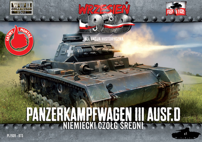First To Fight - 073 - Pz.Kpfw.III Ausf.D - 1:72