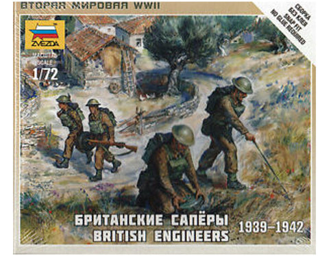 British engineers 1939-1942 - 1:72 - Zvezda - 6219 - @