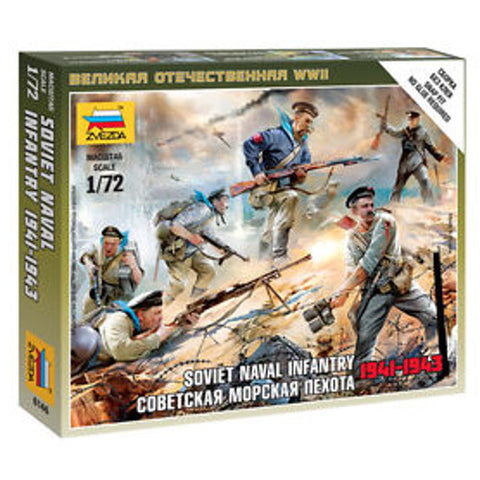 Soviet naval infantry 1941-1943 - 1:72 - Zvezda - 6146