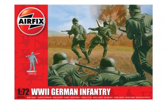 Airfix 00705 - WWII German infantry - 1:72