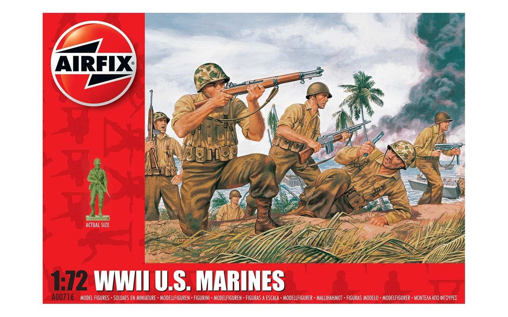 Airfix - 00716 - WWII U.S. Marines - 1:72