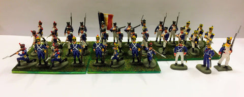 French Infantry x 35 - 1:72 (HIGH PAINTED) - House of Campaign - CP@