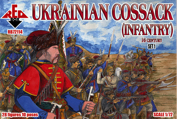 Red Box - 72114 - Ukrainian cossack (infantry) set 1 - 1:72