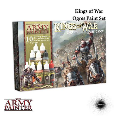 The Army Painter - WP8017 - WARPAINTS KINGS OF WAR OGRES PAINT SET