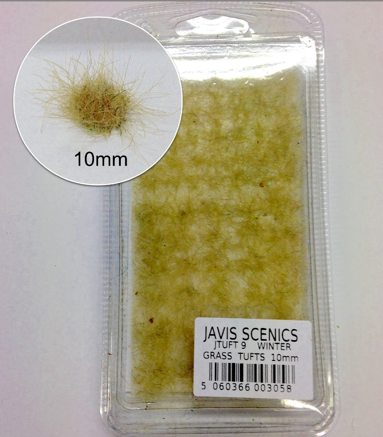 JAVIS - JTUFT9 - Static Grass Tufts- Winter Grass 10mm