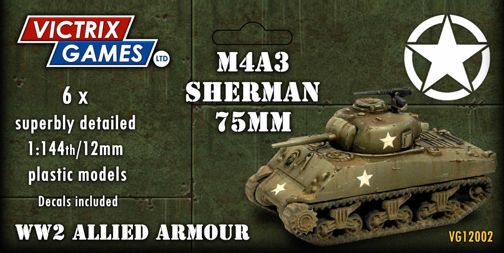 Sherman M4A3 75mm - Victrix - VG12002 - 1:144