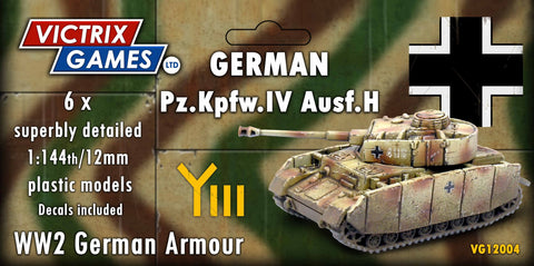 Panzer IV H - Victrix - VG12004 -1:144