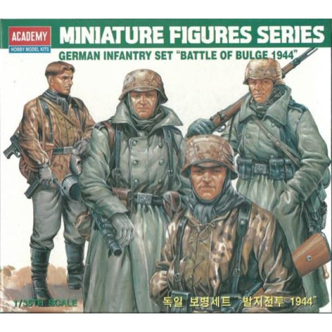 ACADEMY - 1377 - MINIATURE FIGURES SERIES SET BATTLE OF BULGE - 1:35