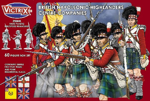 Victrix - VX0006 - British Napoleonic highlanders centre companies - 28mm