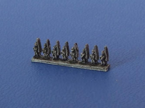 Oddział Ósmy - Infantry strips, no Command x15 - 1:600 - ACW-601