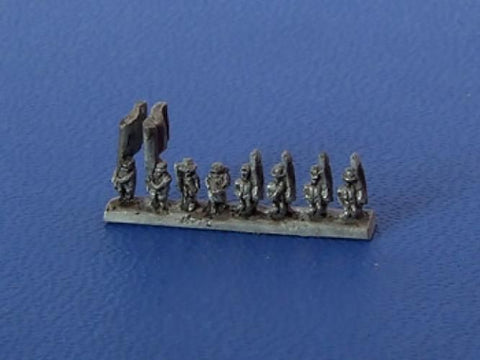 Oddział Ósmy - Infantry strips with Command x15 - 1:600 - ACW-602