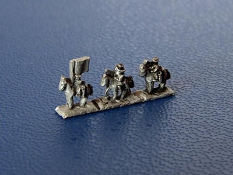 Oddział Ósmy - Cavalry strips with Command x15 - 1:600 - ACW-608