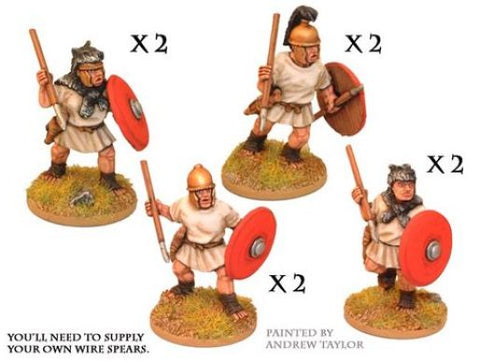 Crusader - Ancients - ANR005 - Roman Velites with spear/javelin & shield