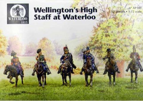 Waterloo 1815 - AP101 - Wellington's High staff at Waterloo - 1:72