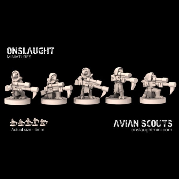 Onslaught Miniatures - Avian Scouts - 6mm
