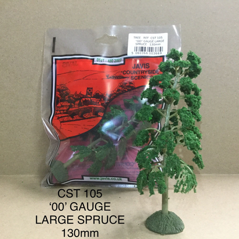 Javis - CST105 - TREES - 140mm OO SPRUCE - pkd 3 per box