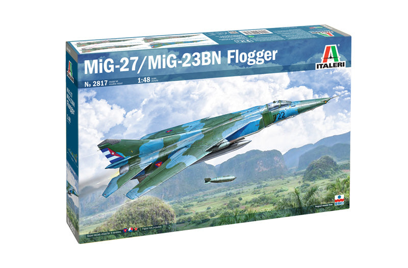 Italeri - 2817 - Mig 27 flogger d - 1:48