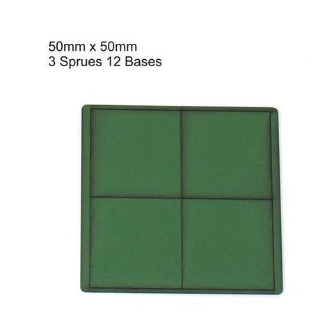 4GROUND - PBG-5050 - Green primed bases 50x50 mm (12)