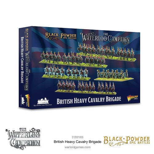 Black Powder - 312001003 - EPIC BATTLES W/LOO - BRIT LT HVY CAVALRY - 15mm
