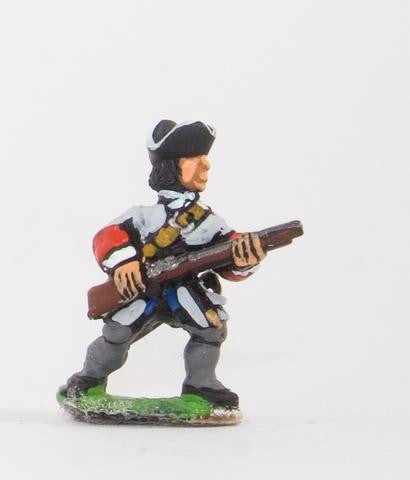 Essex - Line Infantry in Tricorne & Gaiters: Advancing (All Nationalities) - 15mm