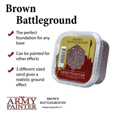 The Army Painter - BF4111 - Brown battlefield ground
