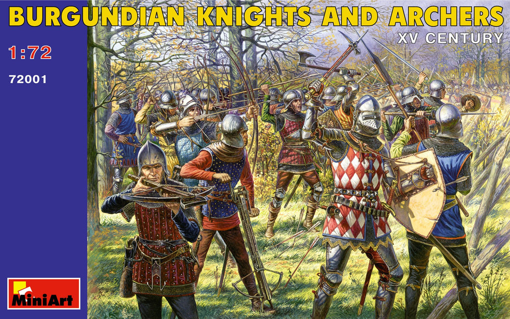 Mini Art - 72001 - Burgundian knights and archers XV century - 1:72