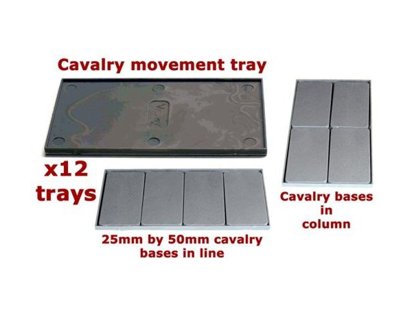 Plastic bases - Cavalry movement tray 100mmX50mm - Victrix - VXB004
