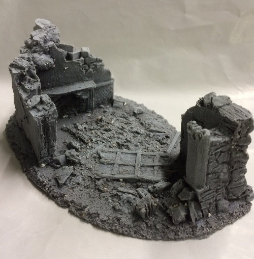 JAVIS - BZB6 - Small Derelict Building - Type 6 - 25/28mm