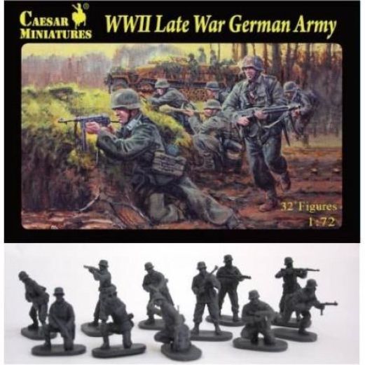 WWII Late War German army - 1:72 - Caesar Miniatures - H074